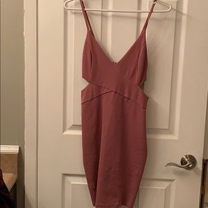 Mini Dress with Cuts in sides and back